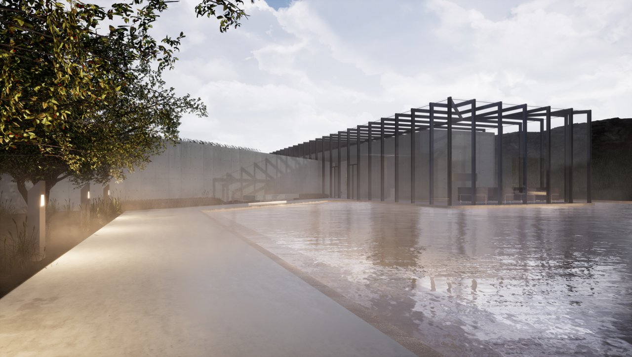 Hochschule Mainz, Visualisierung von Isabel Mandler, Tadao Ando