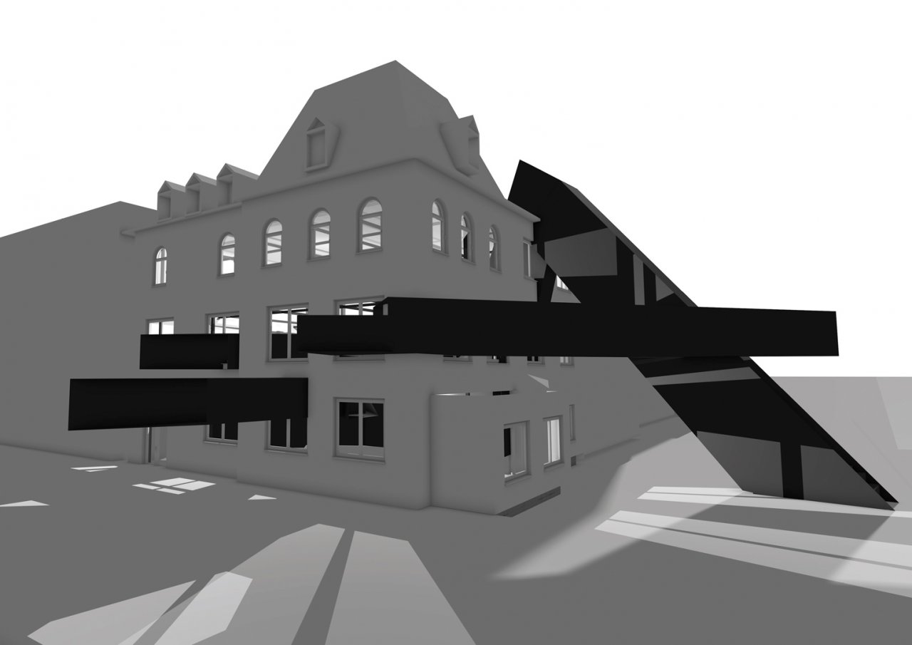 Hochschule Mainz, BLINDE FLECKEN, Entwurf, Ananstasiya Okshina