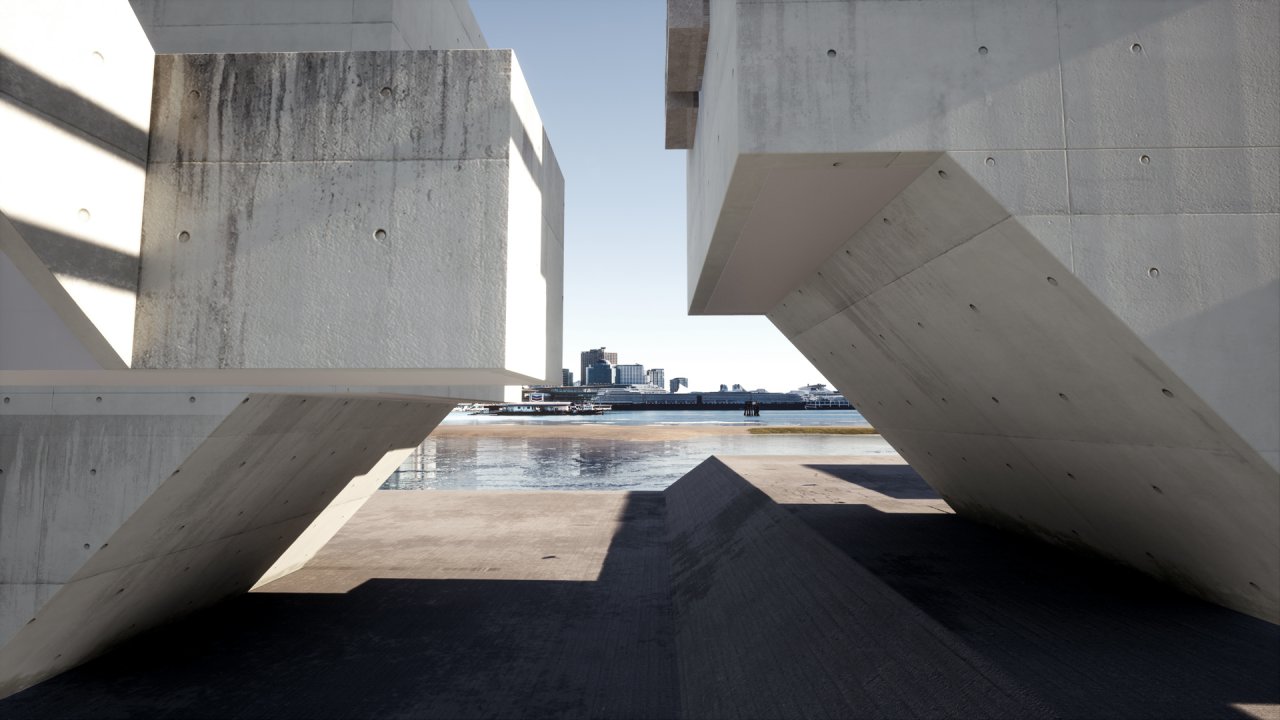 Hochschule Mainz, Digitales Entwerfen 2 - tadao ando von Christian Dummermuth