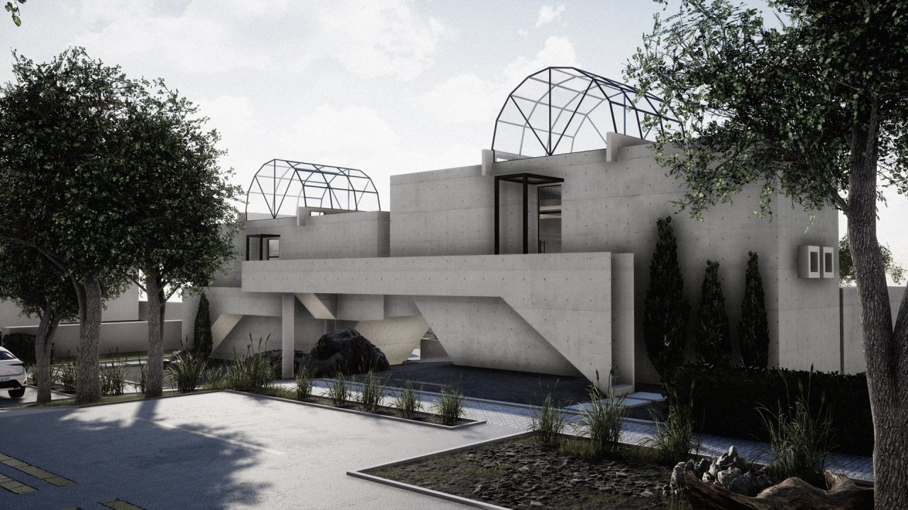 Hochschule Mainz, Digitales Entwerfen 2 - tadao ando von Julia Seppä