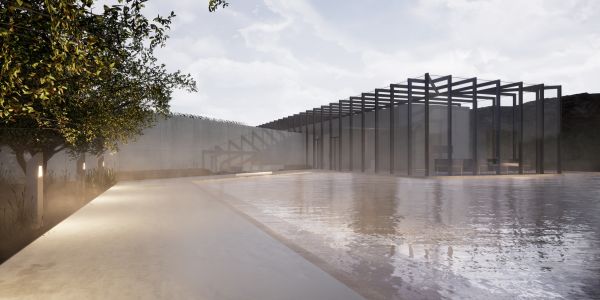 Hochschule Mainz, Tadao Ando, Bachelor Master Entwurf Digitales Entwerfen Drei Parametrisches Design von Isabel Mandler