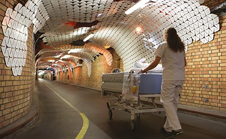 Hochschule Mainz Master Entwurf Kommunikation im Raum Tunnelflieger