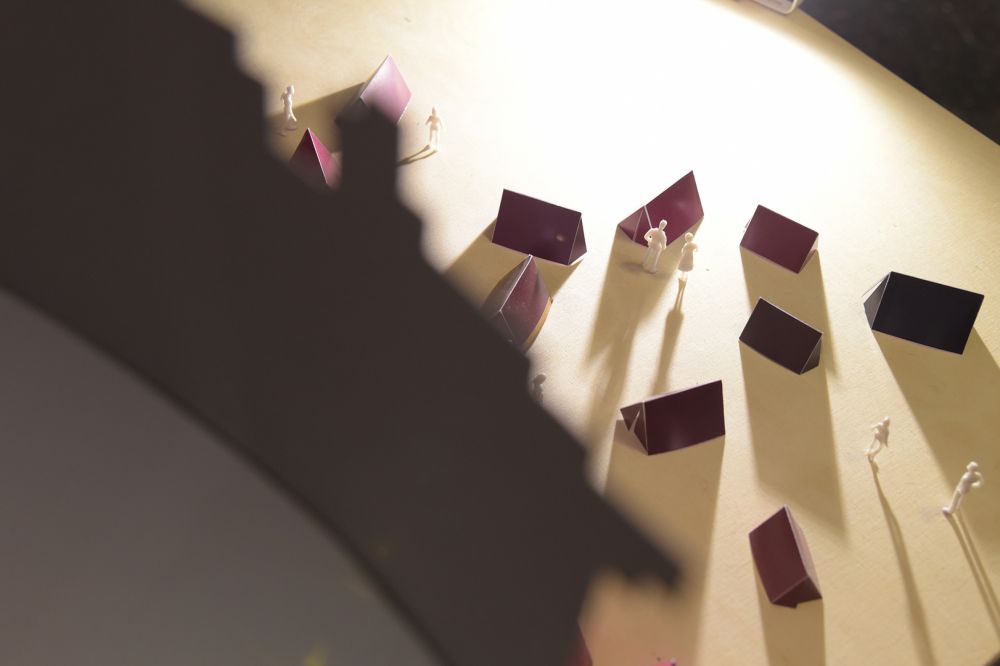 Hochschule Mainz, Mein rechter rechter Platz ist frei, Master Entwurf Szenischer Raum Weltenräume von Isabel Hane