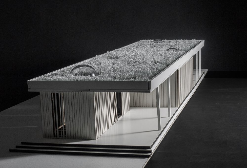 Hochschule Mainz, DAZAAR No1, Bachelor Konstruktives Projekt Gartenhaus von Ina-Maria Bernsdorf und Daniela Zang, Konstruktion