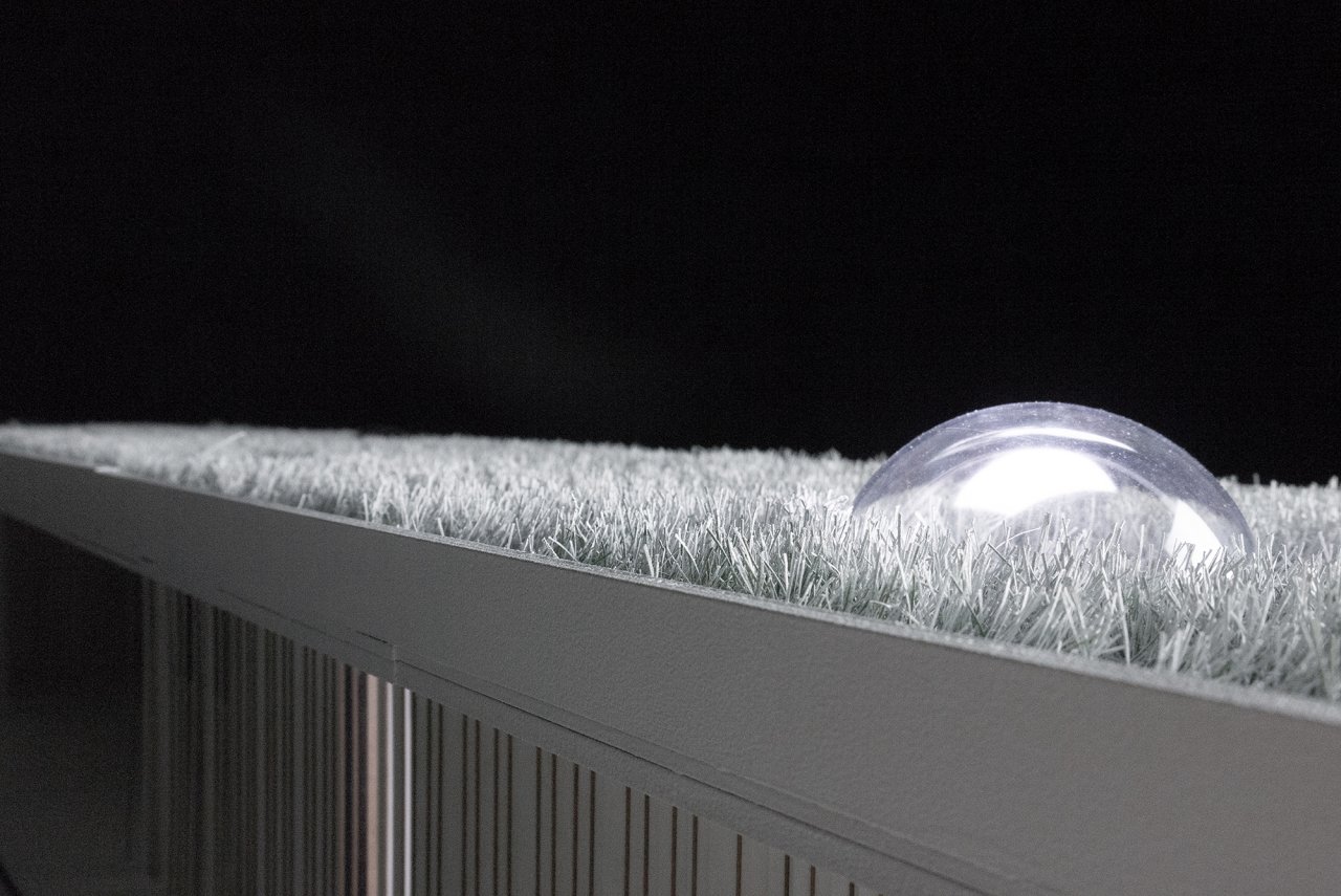 Hochschule Mainz, DAZAAR No1, Bachelor Konstruktives Projekt Gartenhaus von Ina-Maria Bernsdorf und Daniela Zang, Konstruktion