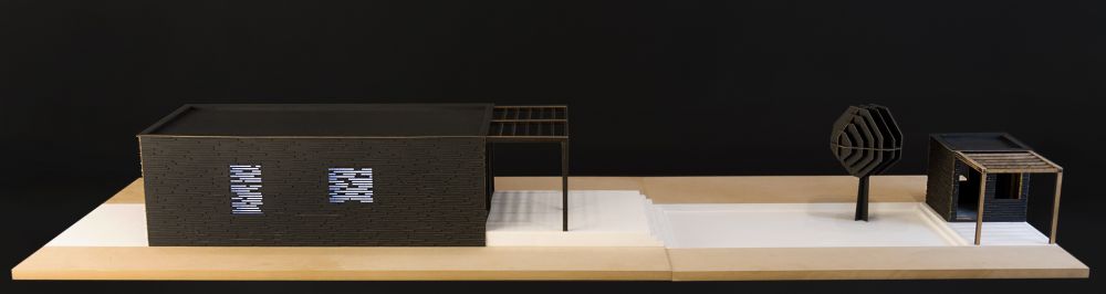 Hochschule Mainz, Ravan, Bachelor Konstruktives Projekt Gartenhaus von Benedikt Bühler und Annabel Aichele, Konstruktion