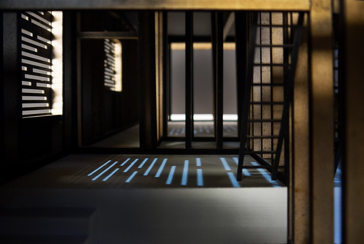 Hochschule Mainz, Ravan, Bachelor Konstruktives Projekt Gartenhaus von Benedikt Bühler und Annabel Aichele, Konstruktion