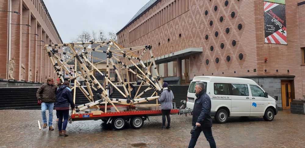 Hochschule Mainz, Linked, Kommunikation im Raum, Transport